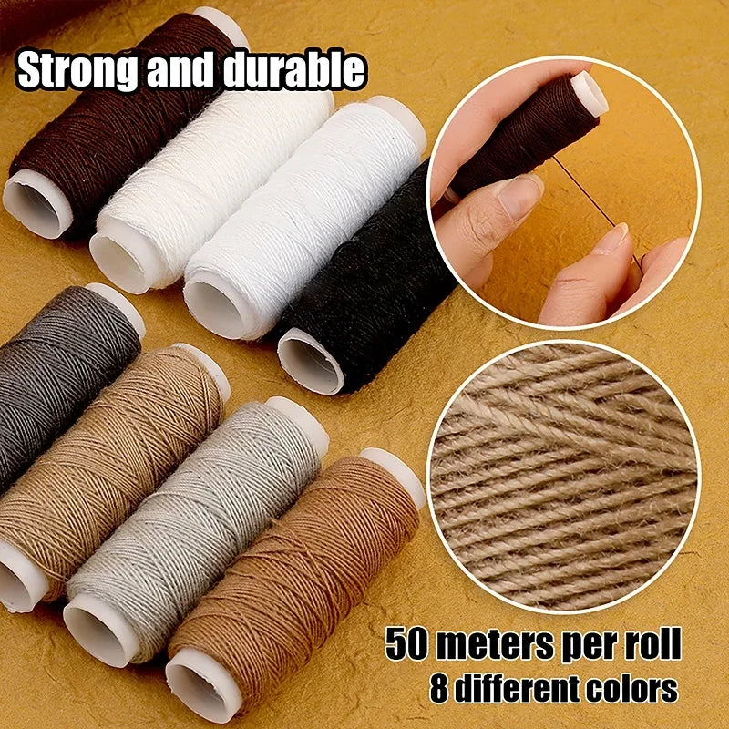 Leather Craft Kit - All-In-One DIY Leather Sewing Device Kit for Household Decor, Fall 2026 Gift Idea