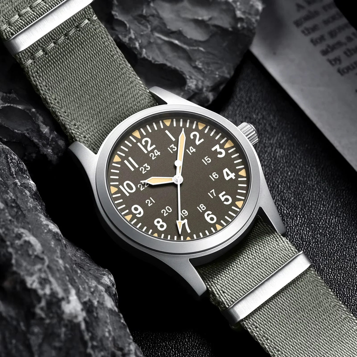 Military2025 Edition Quartz Field Watch 37mm Sapphire Fall