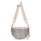 checkered nylon, box shape, travel and daily use – Multi-Use unisex crossbody bum bag