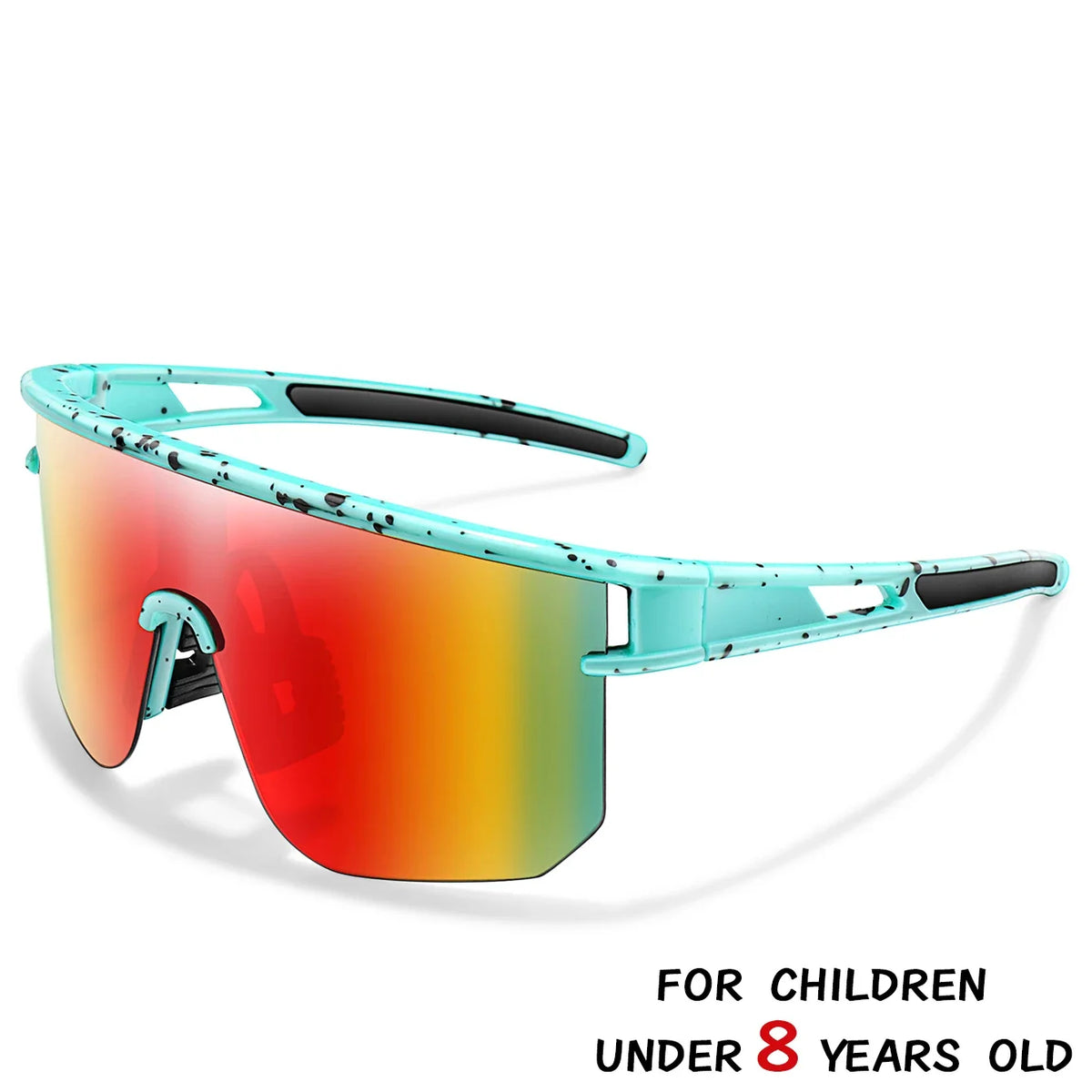 Kids2026 Edition Cycling Sunglasses UV400 Sport Eyewear for Outdoor Play Back to School
