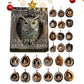Calendar Advent Cat Countdown Hanging Tree Ornaments