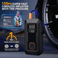 Car2025 Edition Jump Starter All-In-One Air Pump Tire Inflator Travel-Friendly Power Bank LED Light Fall