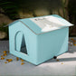 Dog House Water-Resistant Foldable Pet Cave Bed Compact Outdoor Winter 2025 Cozy Washable Shelter For Puppies