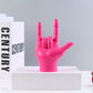 Sign Language Hand Statue 19.5cm Resin Figurine Household Decor Fall 2025 Meaningful Gift Desk Accent