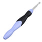 9PCS LED Light Up Crochet Hook Kit - USB Battery-Powered Knitting Device 2.5-6.5MM for DIY Crafts