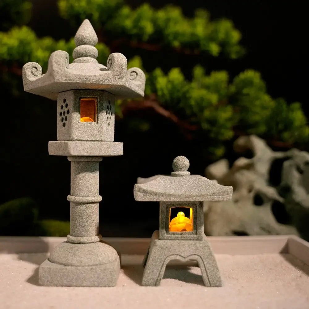 Lantern Pagoda Garden Statue Zen Yard Light Miniature Lamp for Micro Landscape Decor Fall 2026 Trend