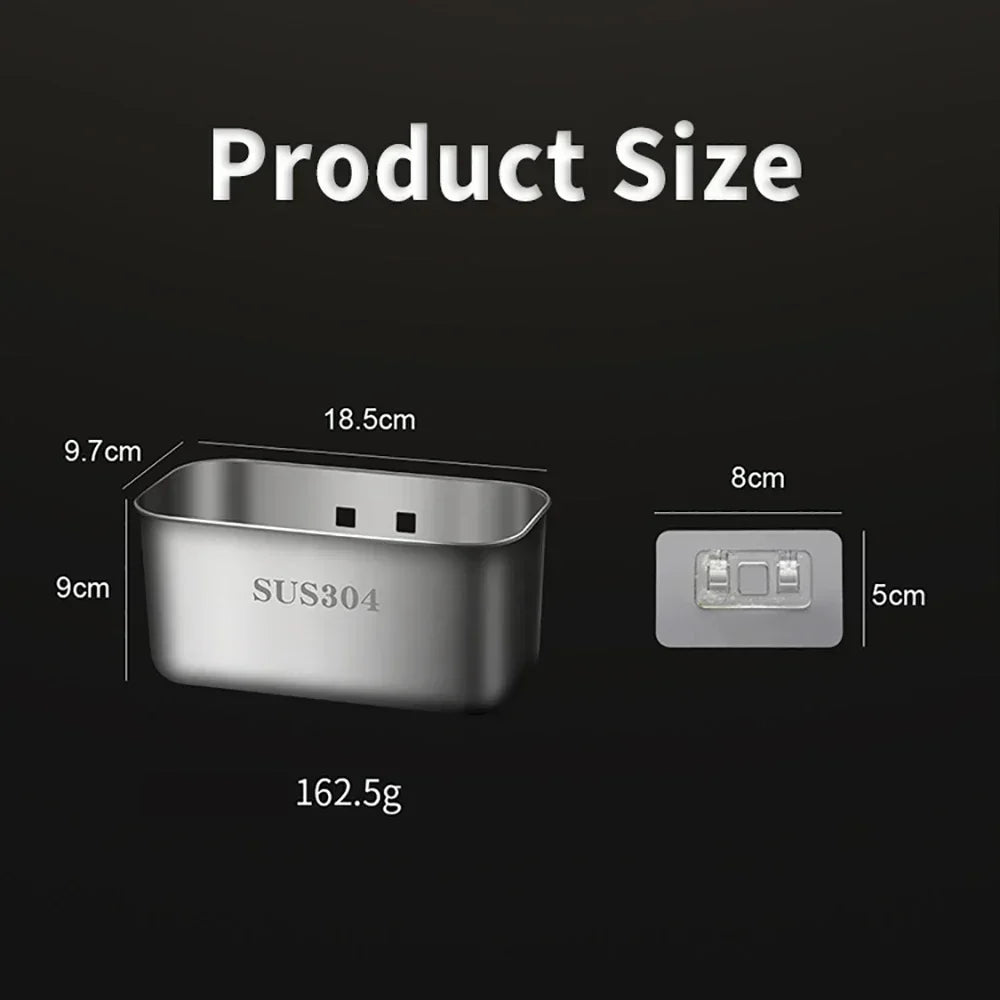 Stainless2026 Edition Steel Sink Strainer Basket, 304 Stainless, Fruit Vegetable Drainer, Eco Friendly Viral Trend