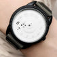 Handless Quartz Watch Canvas Strap Minimalist Style