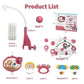 Mobile Crib Remote Music Light Newborn Sensory Toys