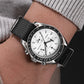 Chronograph Quartz Canvas Watch With Sapphire Crystal