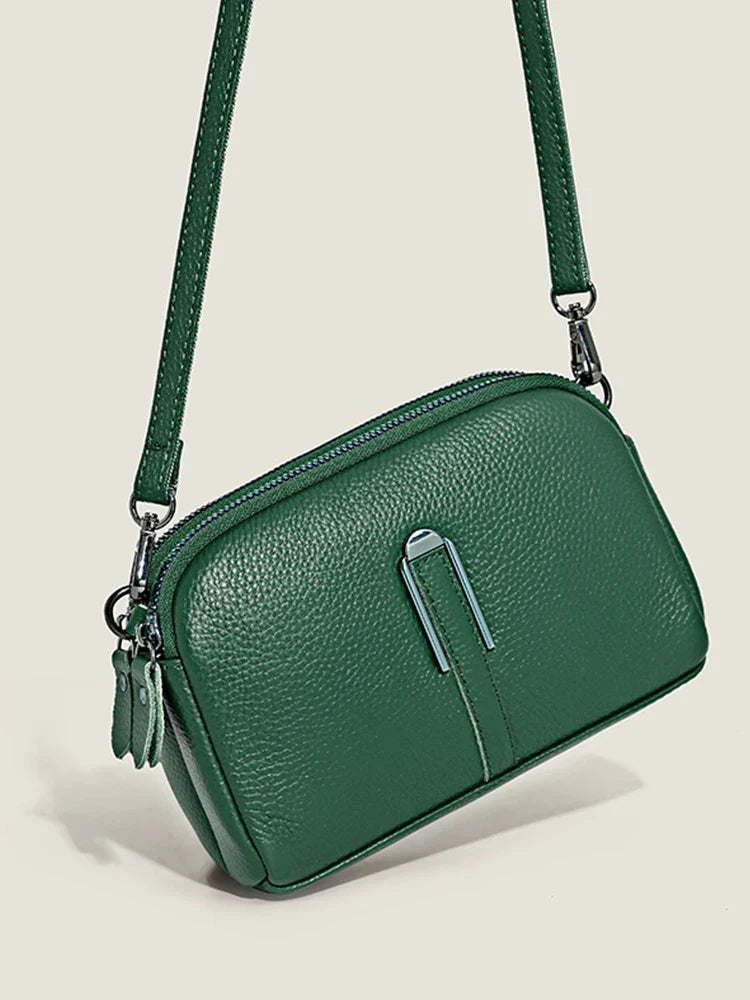 Genuine Leather Bag Crossbody Handbag For Women Fall 2026 Deluxe Clutch Phone Bag Gift Idea
