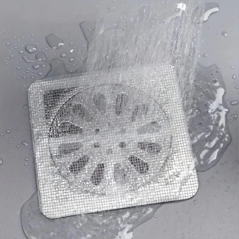 Hair2026 Edition Catcher 10 Pack Mesh Drain Filter Disposable Shower Sink Strainer For Bathroom Kitchen Keeps Drains Clear Fall