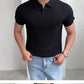 Fast-dry men's golf polo shirt - slim fit short sleeve, polyester, for sports and casual wear