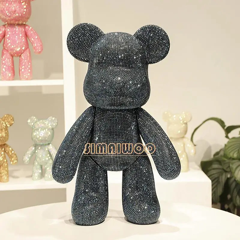 Diamond Painting Kit 5D Full Drill Crystal Bear Doll Christmas 2025 DIY Rhinestone Mosaic Sparkling Household Decor Gift
