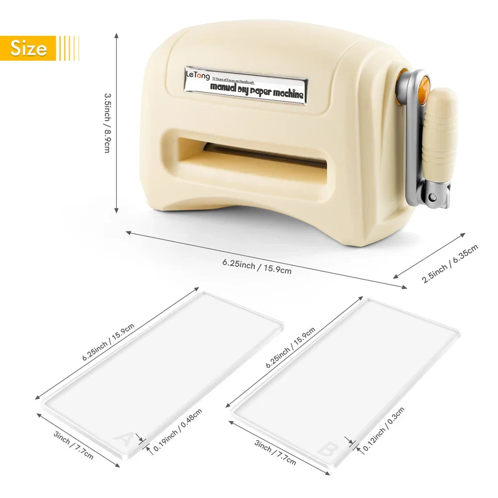 Die Cutting Machine Mini Hand-Operated Hand Crank Craft Device