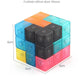 Magnetic Removable Cube Building Blocks - Educational Fidget Puzzle Toy for Kids, Fun Gift for Early Learning
