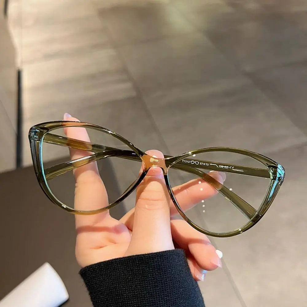 Blue2026 Edition Light Glasses Y2K Retro Oval Frame Eyeglasses For Reading And Computer Use, TikTok Viral