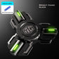 Fidget Glow Spinner Alloy EDC Long Spin Stress Relief