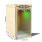 DIY Book Nook Shelf Insert Kits - Wooden Miniature Dollhouse Bookend Household Decoration
