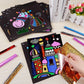 DIY Creative Magic Transfer Painting Craft Kit for Kids - Educational Arts & Crafts Learning Toy, Cartoon Drawing Fun  20x17cm (7.8x6.6 inch)
