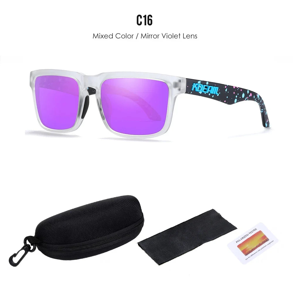 Polarized Sunglasses Unisex Outdoor Eyewear Summer 2026 Trend Mirror Lens Light UV Protection Gift Idea