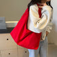 Light Multi-Use Women Shoulder Bag - Slouchy Nylon