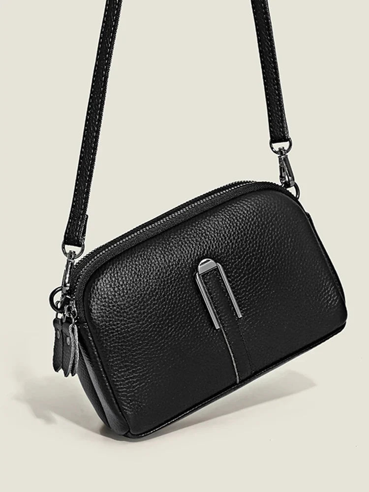 Genuine Leather Bag Crossbody Handbag For Women Fall 2026 Deluxe Clutch Phone Bag Gift Idea