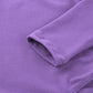 Plush girls' leotards - long sleeve solid color, polyester, for ballet and gymnastics training