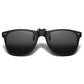Polarized Photochromic UV Anti-Glare Driving Goggles, Vintage Square Style, Fall 2025 Safe Driving – Night Vision Clip-On Sunglasses