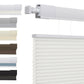 Drill No Honeycomb Blinds Cordless Thermal Insulated 1" Cell Fabric