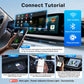 Cordless CarPlay Android Auto Adapter Mini 2-In-1 Plug And Play 5.8GHz WiFi Auto Connect OTA Upgrade Fall 2025 Gift