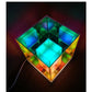 Night LED Light USB Dimmable Pyramid Lamp Ambient Bedroom Decor Fall 2025 Mood Lighting Gift