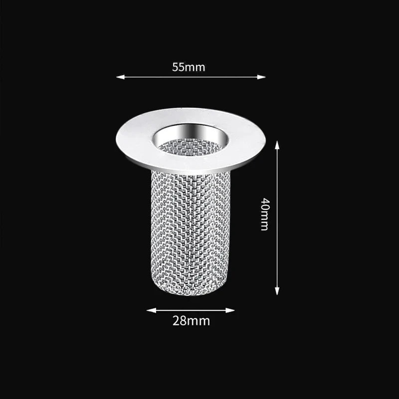 Pop-Up Drain Stopper Basin Hair Catcher Stainless Steel Filter Anti-Odor Fall 2026 Household Upgrade
