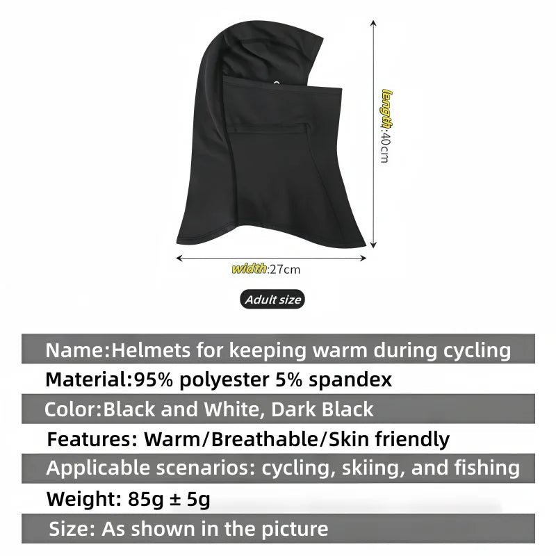 Graffiti Balaclava Print Face Mask Thermal Headwear for Winter Essentials 2026 Outdoor Cycling Warm