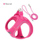 Dog Harness Leash Kit Reflective Padded Vest All Seasons Outdoor Walking Gift Idea