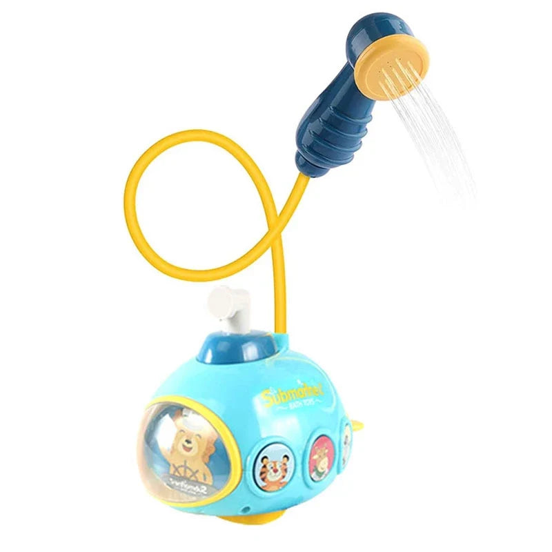 Baby Bath Toys for Kids Motor-Driven Submarine Shower Sprinkler