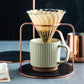 Coffee Ceramic Mug 250ml Vintage Striped Porcelain Mug With Handle Cozy Fall 2025 Dishwasher Microwave Safe Gift