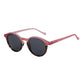 Retro Sunglasses Compact Round Frame UV400 Men Women Vintage Goggles Shade