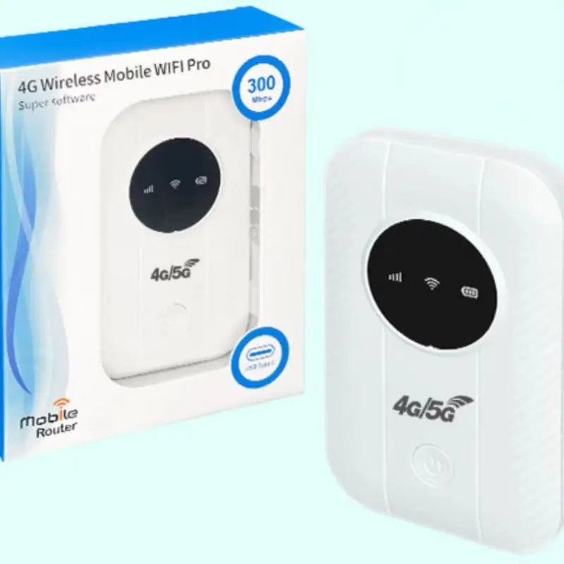 Portable2026 Edition WiFi Router Travel Hotspot High Speed Compatible With 4G/5G SIM Card Required Back to School