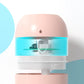Travel-Friendly USB Ultrasonic Air Mini Humidifier Diffuser with LED Lamp - Car Purifier Aroma Mist Maker for Household & Travel