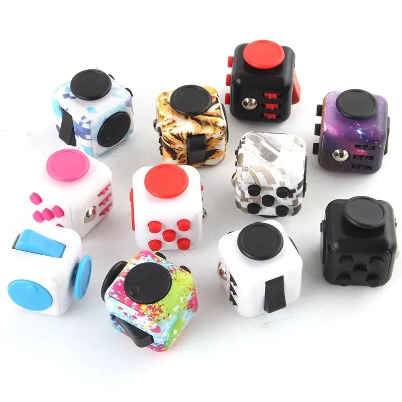 Cube Fidget Stress Relief Toy Sensory Dice For Focus