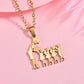 Mother's Day Gift Children Family Stainless Steel Jewelry – Silver Stainless Steel Mother & Kids Pendant Necklace