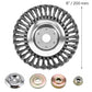 Universal Steel Wire Brush Trimmer Head - 6/8inch Garden Device for Grass & Lawn Maintenance