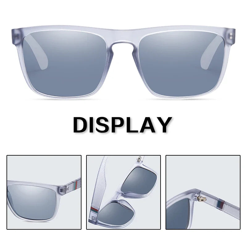 Polarized2026 Edition Sunglasses UV400 Square Frame Vintage Style for Driving and Outdoor Activities Summer