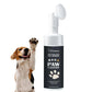Rinse-Free Pet Foot Cleaner Foam with Silicone Brush - Gentle Paw Maintenance for Dogs & Cats