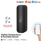 Tuya ZigBee Smart Temperature and Humidity Sensor Battery Powered for Smart Household Security with Alexa and Google Household