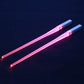 Luminous LED Lightsaber Chopsticks - Light Up Star Wars Party Tableware, Fun Kitchenware for Kids