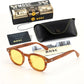 Sunglasses Polarized Vintage Round Acetate Frame Summer 2026 Driving Glare Reduction Gift Idea