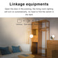 Tuya Smart Zigbee Door Sensor - Black Window Detector for Household Security System with Smart Life APP