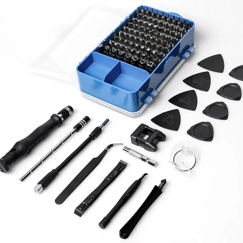 Motor-Driven Screwdriver Kit 115/117-In-1 - Multifunction Device Kit For Household PC And Phone Repair DIY Gift Idea
